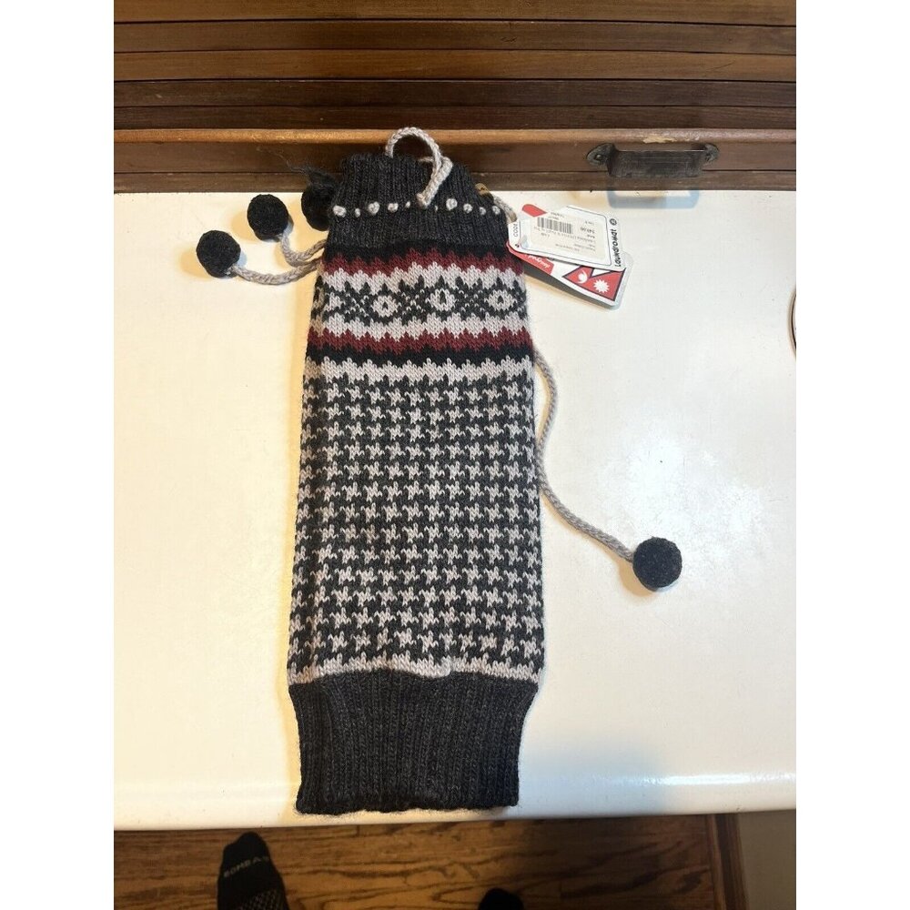 Laundromat Pearl Leg Warmer Handmade in Nepal One Size Womens Fair Trade Wool